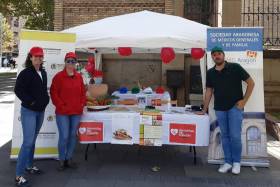 SEMG Arag&oacute;n sale a la calle a concienciar a la ciudadan&iacute;a por el D&iacute;a Mundial del Coraz&oacute;n 2022
