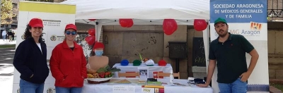 SEMG Aragón sale a la calle a concienciar a la ciudadanía por el Día Mundial del Corazón 2022