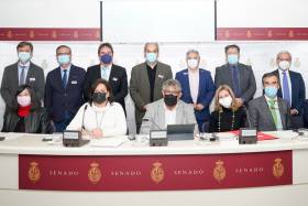 FOTONOTICIA - Cinco sociedades cient&iacute;ficas se re&uacute;nen con el Senado para abordar la importancia de no bajar la guardia contra la COVID-19