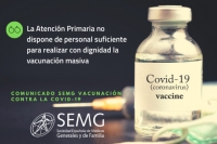 La Atenci&oacute;n Primaria no dispone de personal suficiente para realizar con dignidad la vacunaci&oacute;n masiva