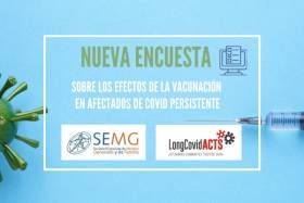 La SEMG y LONG COVID ACTS estudiar&aacute;n los efectos de la vacunaci&oacute;n en personas con COVID Persistente