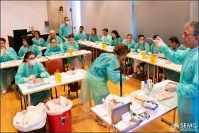 La SEMG clausura en Bilbao su congreso nacional con elevada participaci&oacute;n en las actividades pr&aacute;cticas y de simulaci&oacute;n