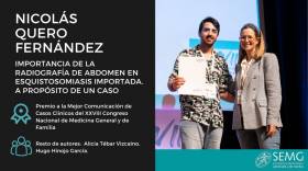 &ldquo;La esquistosomiasis importada es una de las principales patolog&iacute;as infecciosas junto con la hepatitis B, TBC y el VIH en poblaci&oacute;n inmigrante&rdquo;