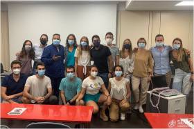 La SEMG introduce a 16 residentes de Medicina Familia en el uso del ultrasonido diagn&oacute;stico